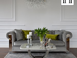 Tapicerowana nowoczesna sofa w stylu Glamour - zdjęcie od PRIMAVERA-HOME.COM