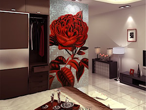 Łazienka w stylu Glamour z obrazem z mozaiki - Salon, styl glamour - zdjęcie od PRIMAVERA-HOME.COM