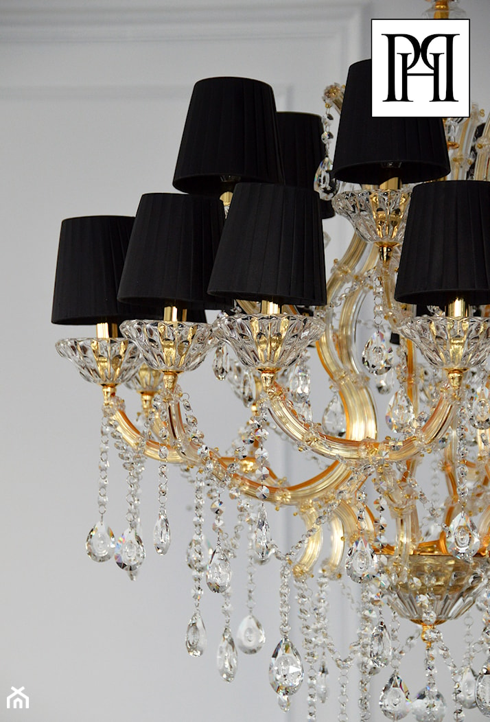 Klasyczny elegancki kryształowy żyrandol w stylu Glamour - zdjęcie od PRIMAVERA-HOME.COM - Homebook