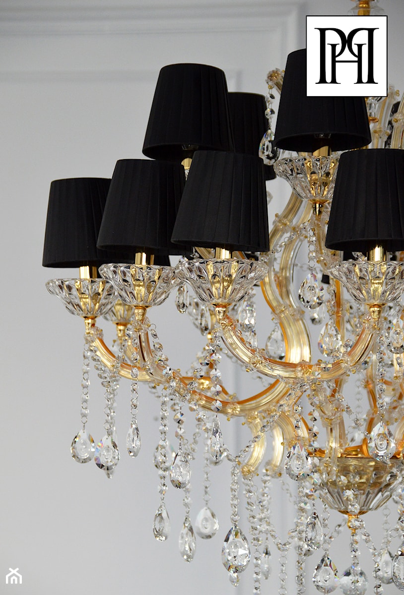 Klasyczny elegancki kryształowy żyrandol w stylu Glamour - zdjęcie od PRIMAVERA-HOME.COM