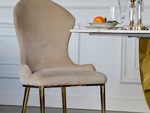 Jadalnia w stylu glamour- krzesło do jadalni glamour - zdjęcie od PRIMAVERA-HOME.COM