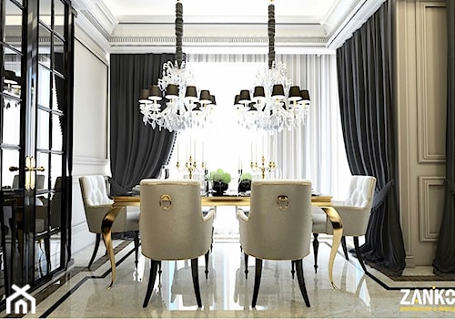 Złty stół ze stali - Glamour - zdjęcie od PRIMAVERA-HOME.COM