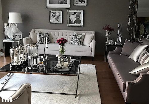 NEW YORK sofa kanapa stylu nowojorskim amerykańskim szara bezowa - zdjęcie od PRIMAVERA-HOME.COM
