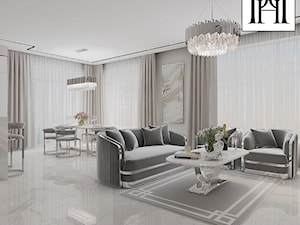 Tapicerowana nowoczesna sofa w stylu Glamour - zdjęcie od PRIMAVERA-HOME.COM