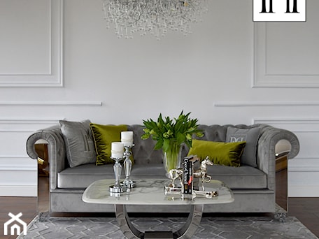 Aranżacje wnętrz - Salon: Meble tapicerowane - elegancka sofa w stylu Glamour - PRIMAVERA-HOME.COM. Przeglądaj, dodawaj i zapisuj najlepsze zdjęcia, pomysły i inspiracje designerskie. W bazie mamy już prawie milion fotografii!