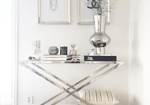 Konsola i stoliki kawowe stal Criss Cross - Salon, styl glamour - zdjęcie od PRIMAVERA-HOME.COM