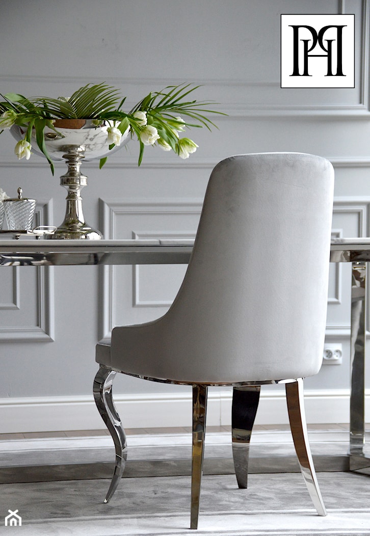 Meble tapicerowane - nowoczesne krzesło w stylu Glamour - zdjęcie od PRIMAVERA-HOME.COM - Homebook