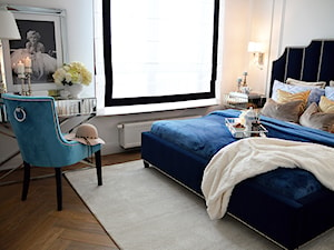 Aranżacja sypialni w stylu nowojorskim. - zdjęcie od PRIMAVERA-HOME.COM