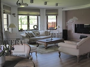 Wnętrza w stulu PROWANSALSKIM I SHABBY CHIC - Salon, styl prowansalski - zdjęcie od PRIMAVERA-HOME.COM