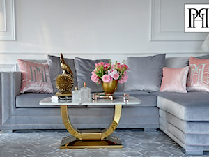 Sofa w stylu Glamour - elegancki salon - zdjęcie od PRIMAVERA-HOME.COM