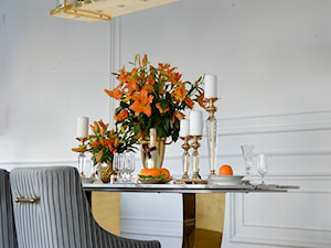 Oświetlenie do salonu jadalni glamour - nowoczesny żyrandol glamour - zdjęcie od PRIMAVERA-HOME.COM