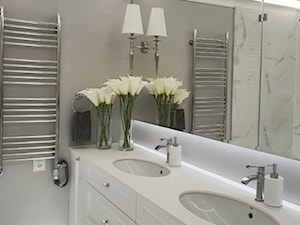 Nowoczesna łazienka w stylu Glamour - aranżacja klientki Primavera Home - zdjęcie od PRIMAVERA-HOME.COM