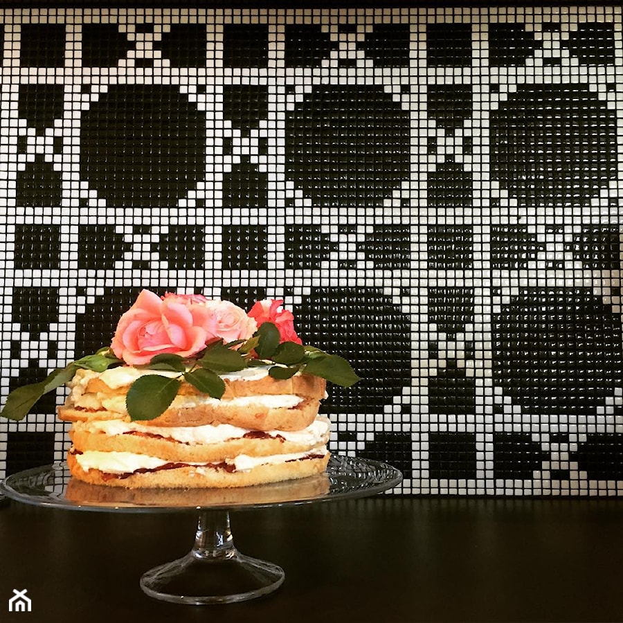 Łazienka w stylu Glamour z obrazem z mozaiki - Kuchnia, styl glamour - zdjęcie od PRIMAVERA-HOME.COM
