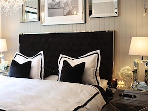 Sypialnia w stylu Modern Classic - Średnia beżowa sypialnia, styl glamour - zdjęcie od PRIMAVERA-HOME.COM