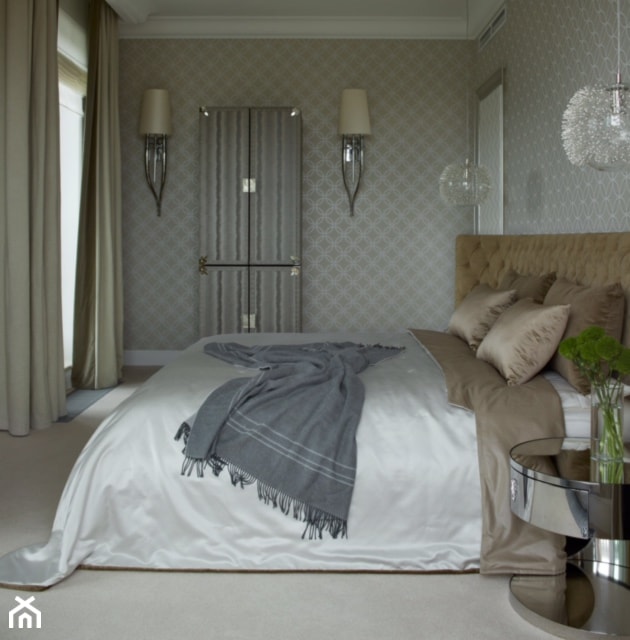 Łóżko tapicerowane pikowane chesterfield szare, białe 140*200, 160*200, 180*200 EUFORIA - zdjęcie od PRIMAVERA-HOME.COM
