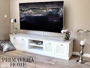 Wnętrza w stulu PROWANSALSKIM I SHABBY CHIC - Mały salon, styl prowansalski - zdjęcie od PRIMAVERA-HOME.COM