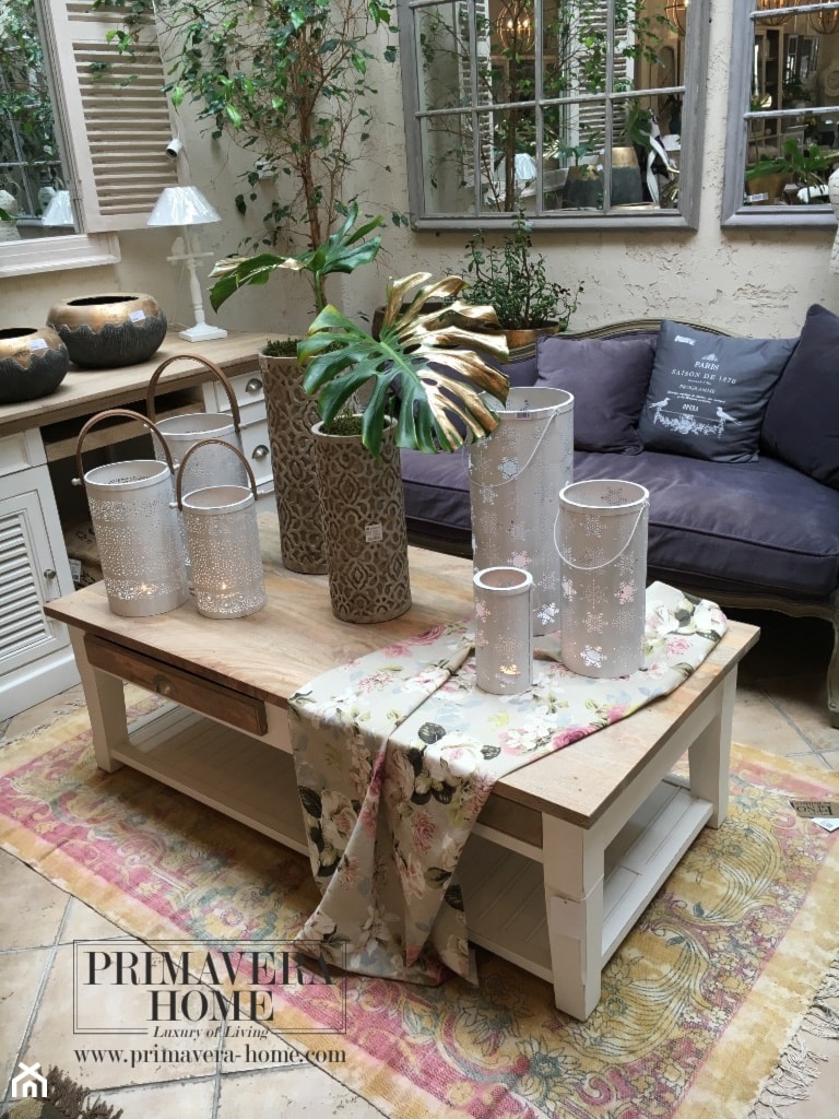 Wnętrza w stulu PROWANSALSKIM I SHABBY CHIC - Salon, styl prowansalski - zdjęcie od PRIMAVERA-HOME.COM - Homebook