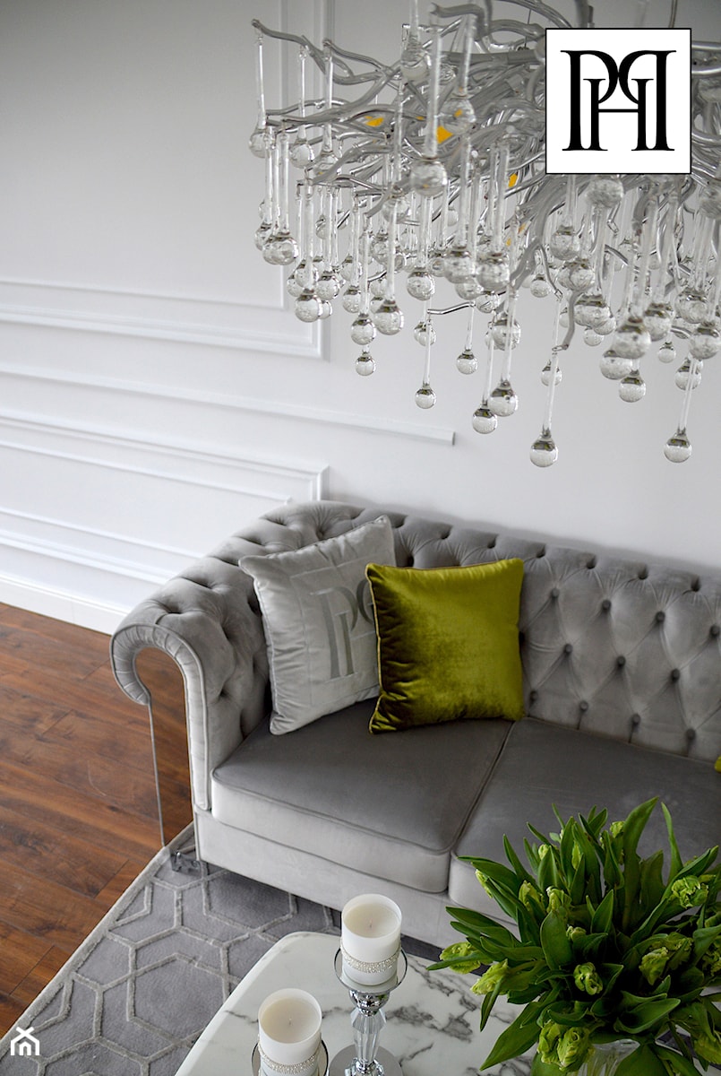 Oświetlenie - kryształowy elegancki żyrandol w styly Glamour - zdjęcie od PRIMAVERA-HOME.COM