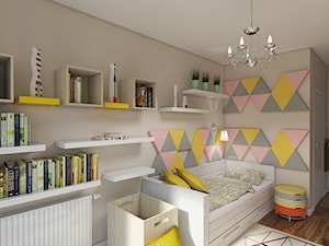 Klimatyczny dom jednorodzinny pod Warszawą - Średni szary pokój dziecka dla dziecka dla nastolatka dla chłopca dla dziewczynki, styl nowoczesny - zdjęcie od Creoline