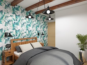 Botanical - Średnia biała sypialnia, styl tradycyjny - zdjęcie od Creoline