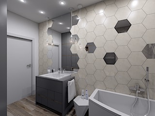 Hexagon w łazience