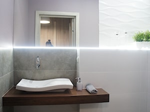 Toaleta gościnna - Mała łazienka, styl nowoczesny - zdjęcie od Anna Wrona