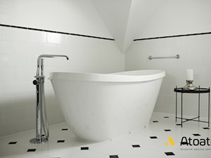 łazienka w stylu hampton - zdjęcie od Studio Projektowe Atoato