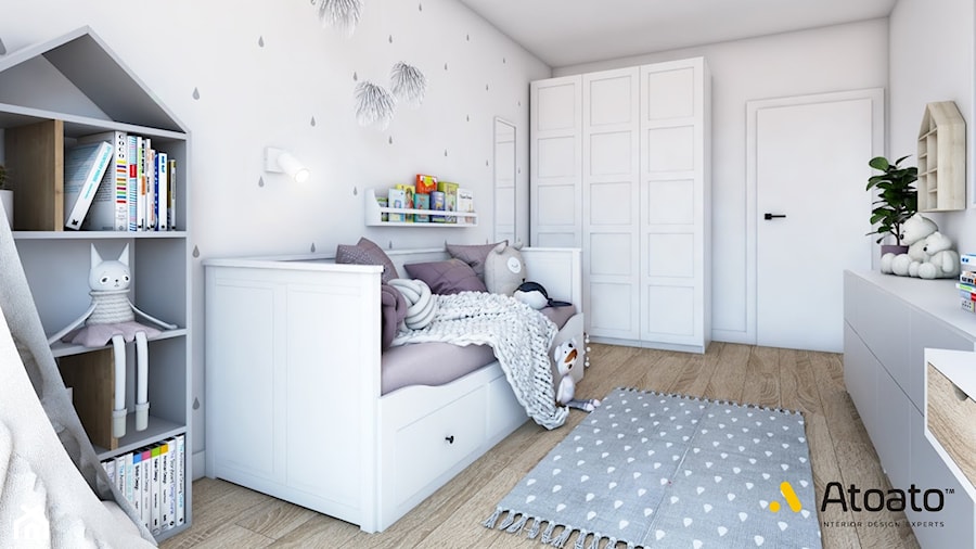 nowoczesny pokój dla dziecka - zdjęcie od Studio Projektowe Atoato