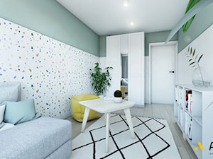 pokój gościnny w przyszłości dla dziecka - zdjęcie od Studio Projektowe Atoato