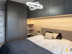 sypialnia w stylu nowoczesnym - zdjęcie od Studio Projektowe Atoato