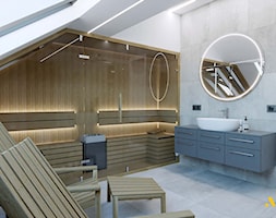 łazieka z sauną - zdjęcie od Studio Projektowe Atoato - Homebook