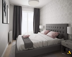 Sypialnia w stylu glamour - zdjęcie od Studio Projektowe Atoato - Homebook