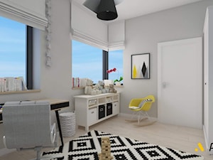 pokój dziecka z dywanem - zdjęcie od Studio Projektowe Atoato