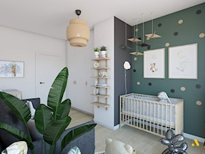 Tapeta w pokoju dziecka - zdjęcie od Studio Projektowe Atoato