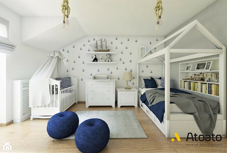 pokój dziecka w stylu klasycznym - zdjęcie od Studio Projektowe Atoato
