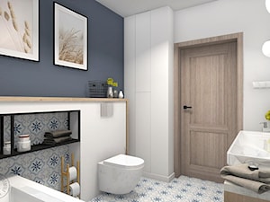 Łazienka w stylu rustykalnym - zdjęcie od Justyna Lewicka Design