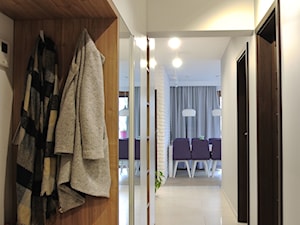 Mieszkanie w Krakowie 2+2 - Hol / przedpokój, styl nowoczesny - zdjęcie od Justyna Lewicka Design