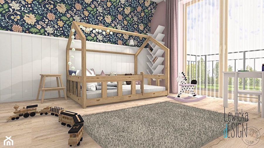 Pokój dziecka w stylu rustykalnym - zdjęcie od Justyna Lewicka Design
