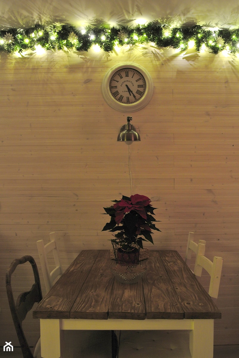 Ten świąteczny czas! - Mała jadalnia, styl rustykalny - zdjęcie od Justyna Lewicka Design