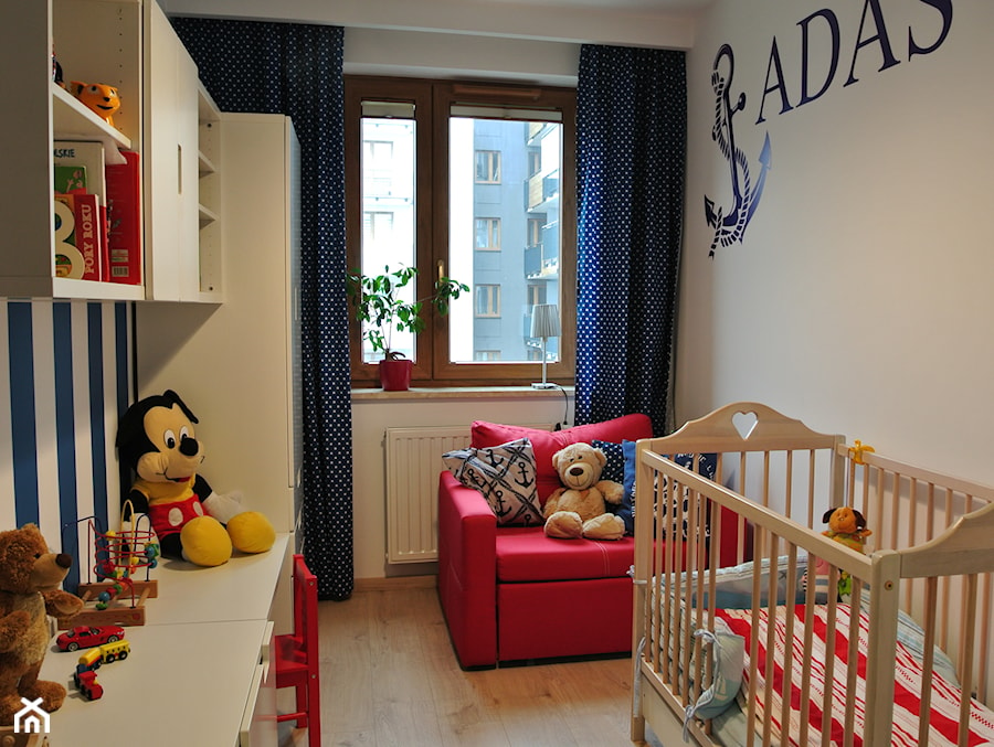 Mieszkanie w Krakowie 2+2 - Pokój dziecka, styl nowoczesny - zdjęcie od Justyna Lewicka Design