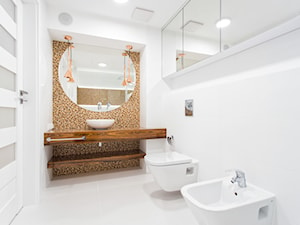 Angel Wawel - Mała bez okna łazienka, styl nowoczesny - zdjęcie od Justyna Lewicka Design