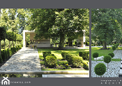 Projekt ogrodu dla znanej projektantki mody. - zdjęcie od Lengiewicz-Charkiewicz Architekci