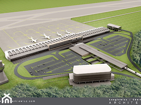 Aranżacje wnętrz - Wnętrza publiczne: lotnisko - terminal - Lengiewicz-Charkiewicz Architekci. Przeglądaj, dodawaj i zapisuj najlepsze zdjęcia, pomysły i inspiracje designerskie. W bazie mamy już prawie milion fotografii!