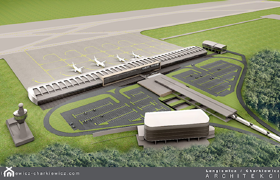 lotnisko - terminal - zdjęcie od Lengiewicz-Charkiewicz Architekci