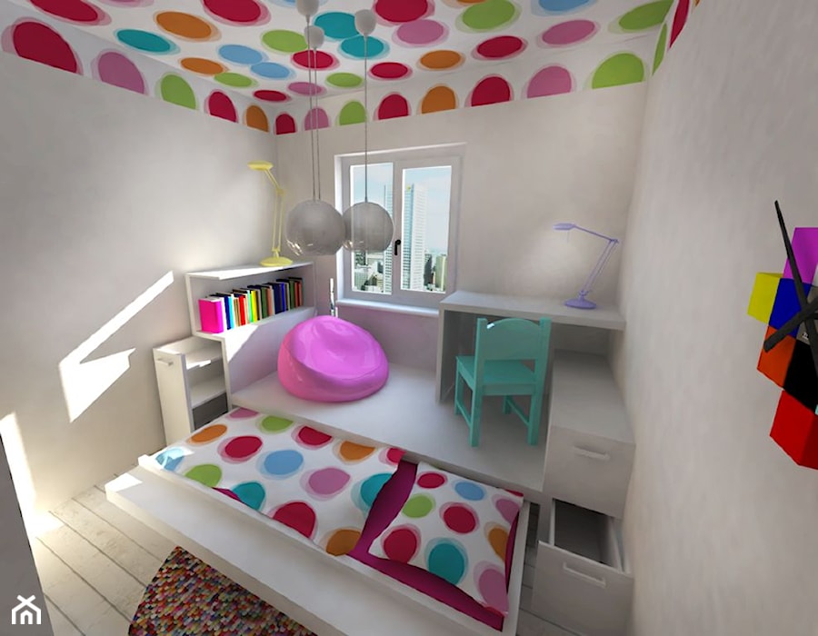 pokój dla dziecka ➊ - Pokój dziecka, styl nowoczesny - zdjęcie od bright light design ❘ architektura wnętrz