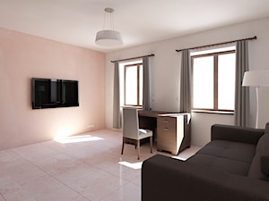 dom klasyczny - minimalny - Biuro, styl tradycyjny - zdjęcie od 2arch wytwórnia projektów