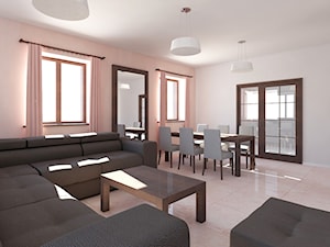 dom klasyczny - minimalny - Jadalnia, styl tradycyjny - zdjęcie od 2arch wytwórnia projektów