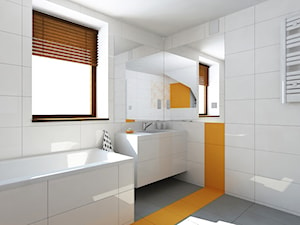 dom - Łazienka, styl nowoczesny - zdjęcie od 2arch wytwórnia projektów
