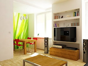 mieszkanie M2>M3 - Salon, styl nowoczesny - zdjęcie od 2arch wytwórnia projektów