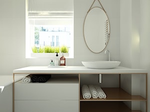 łazienka na biało - zdjęcie od ARTINSIDE